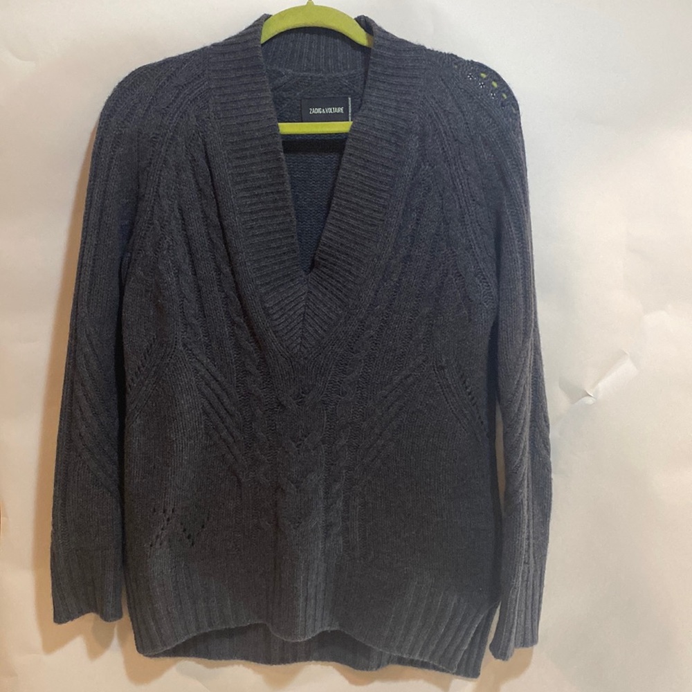 Zadig and Voltaire 100% cashmere sweater